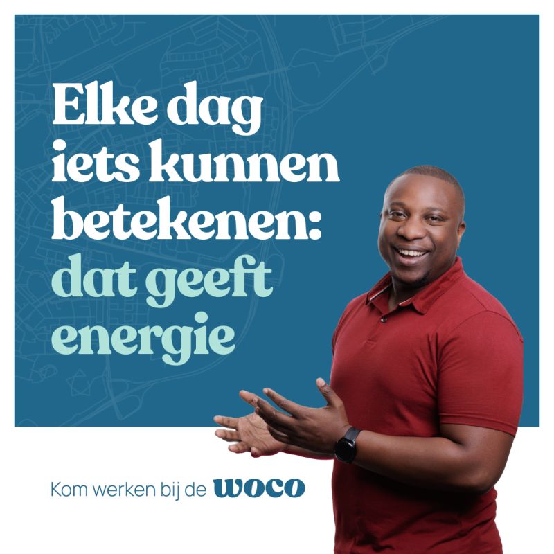Woongroen medewerker Donnefer - elke dag iets kunnen betekenen, dat geeft energie