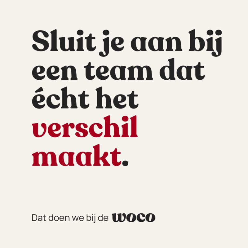 Werken bij de WOCO  - sluit je aan bij een team dat echt het verschil maakt