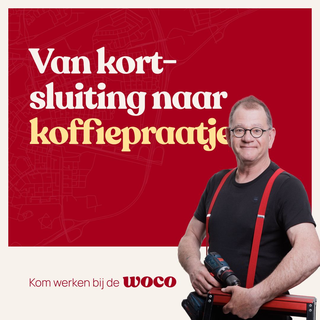 Woongroen medewerker Cor - van kortsluiting naar koffiepraatje